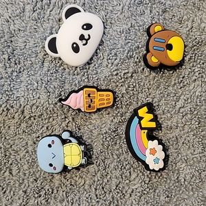 Croc charms assortment 5 piece